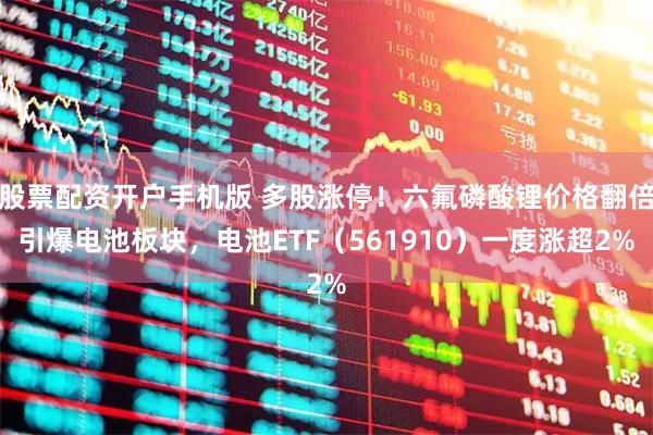 股票配资开户手机版 多股涨停！六氟磷酸锂价格翻倍引爆电池板块，电池ETF（561910）一度涨超2%