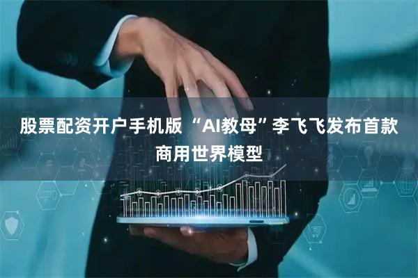 股票配资开户手机版 “AI教母”李飞飞发布首款商用世界模型